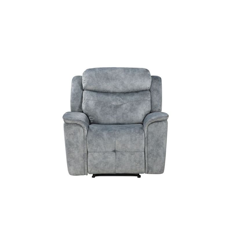Mariana Recliner, Silver Gray Fabric image number 0