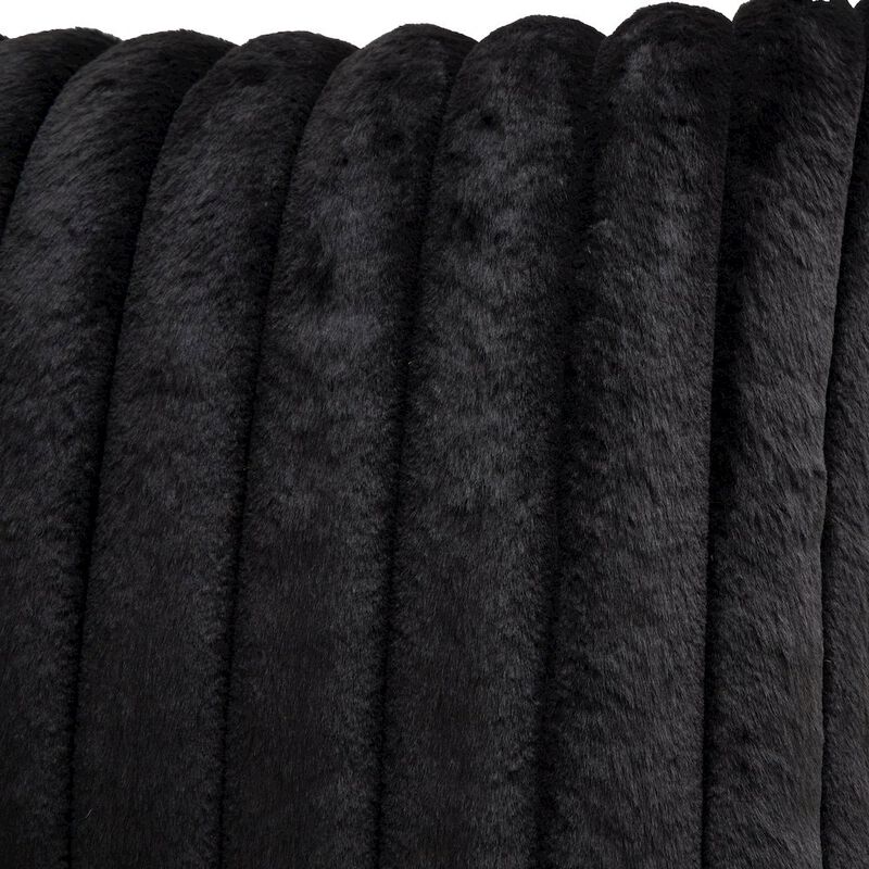 Michael Amini Parker 20" Square Throw Pillow - Onyx image number 3