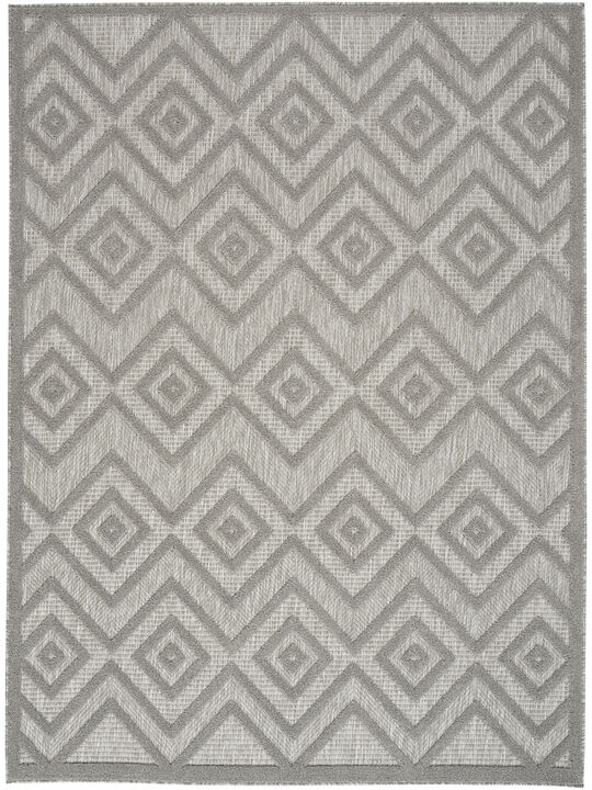 Versatile NRV01 Silver/Gray 4' x 6' Rug