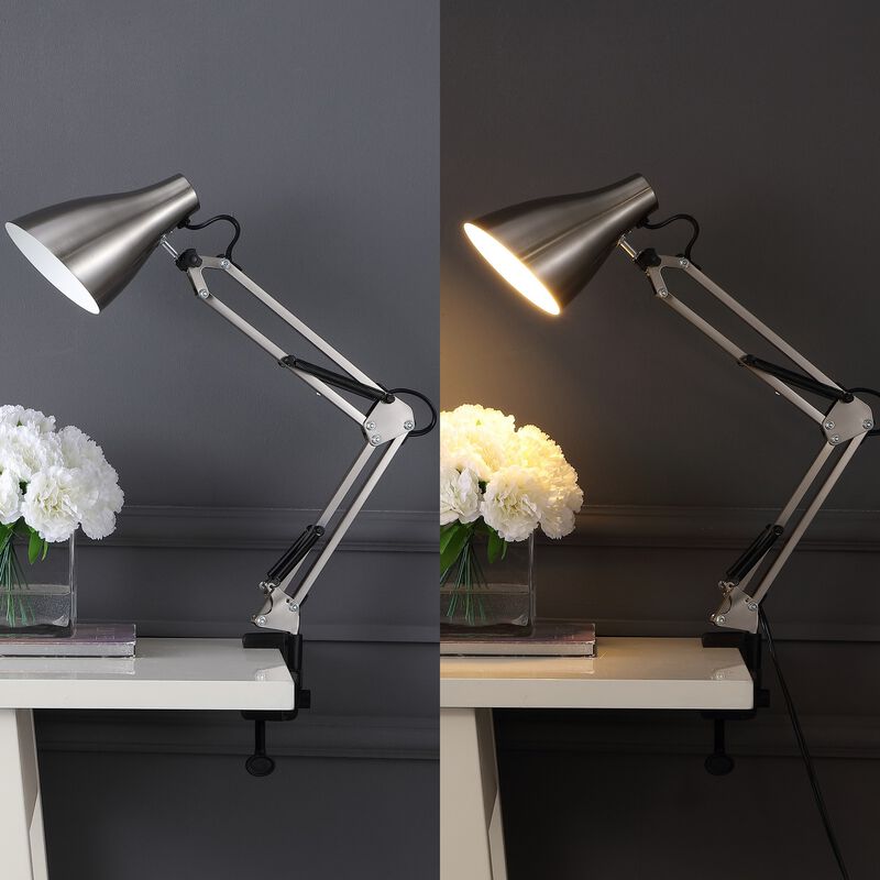 Odile Classic Industrial Adjustable Articulated Clamp On LED Task Lamp