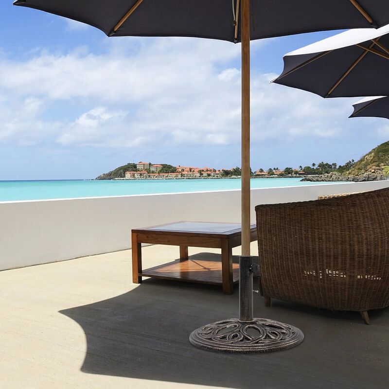 Mondawe 23 Pounds 17 3/4 Inch Round Umbrella Base Stand