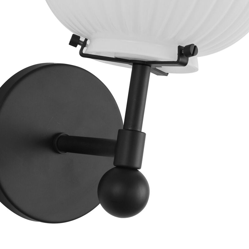 Cherise 7-in Socket Damp-Rated Wall/Vanity Light image number 4
