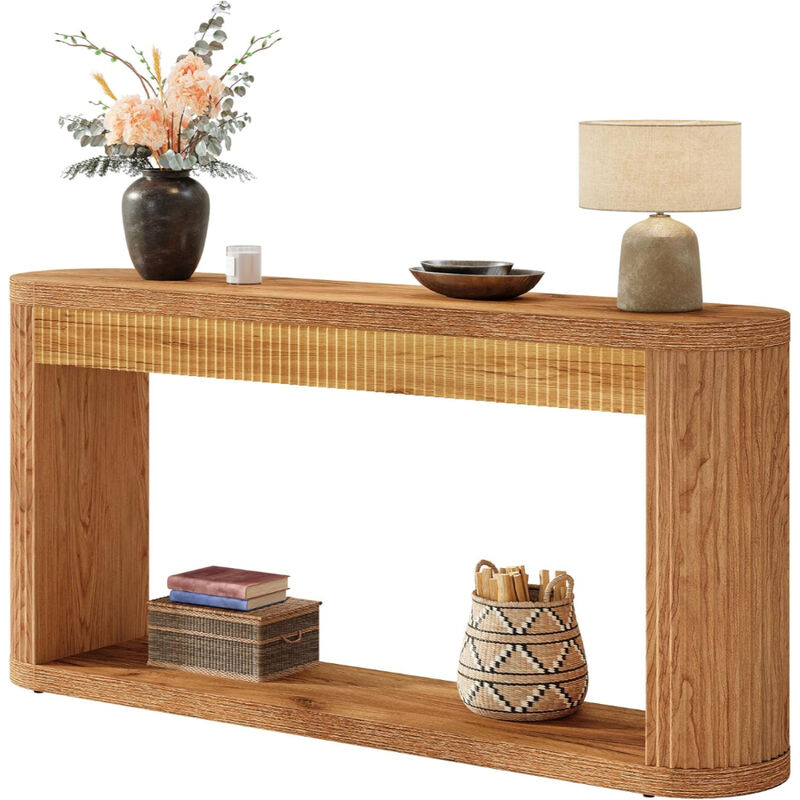 Wooden Console Table for Hallway, Foyer, or Behind Sofa