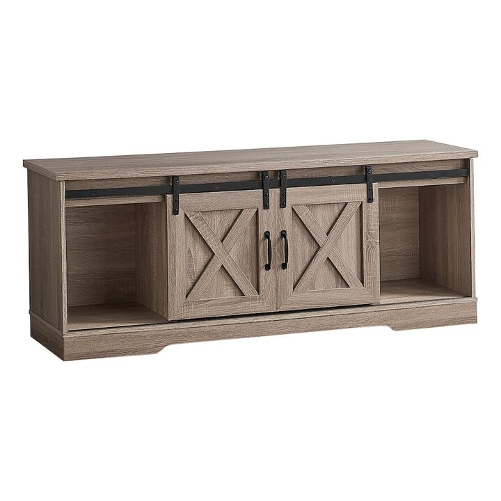 Tv Stand, 60 Inch, Console, Media Entertainment Center, Storage Cabinet