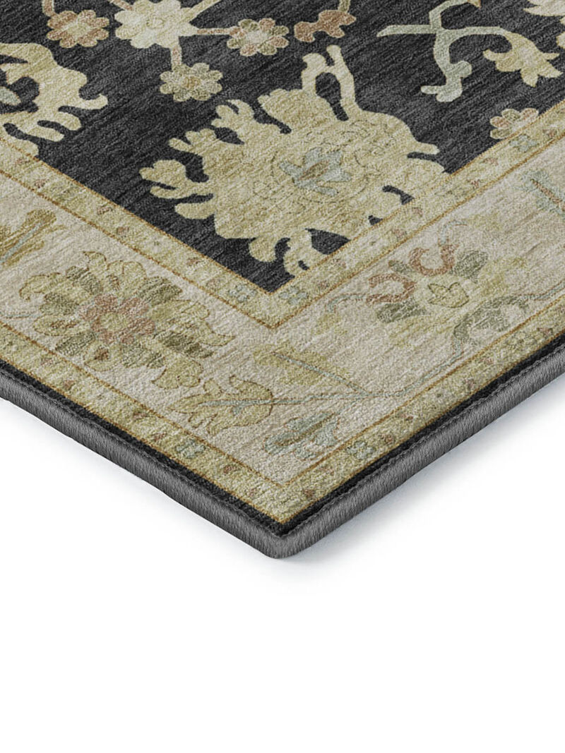 Hatay HY2 Black 9' x 12' Rug