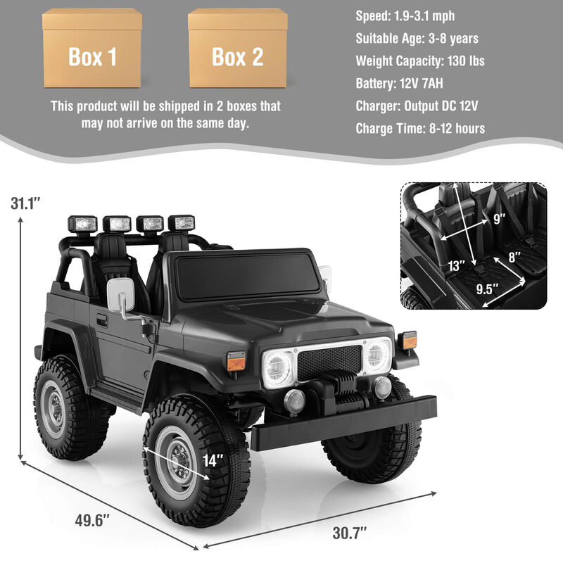 12V Kids Ride On Car image number 2