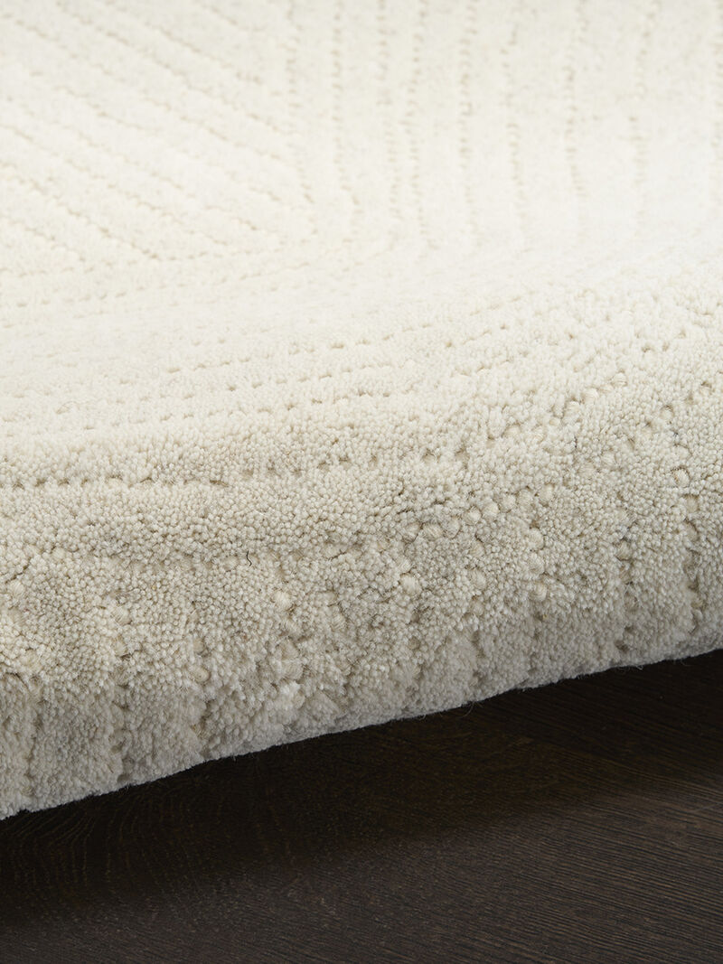Pure Patterns PRN01 Ivory 5'3" x 7'3" Rug