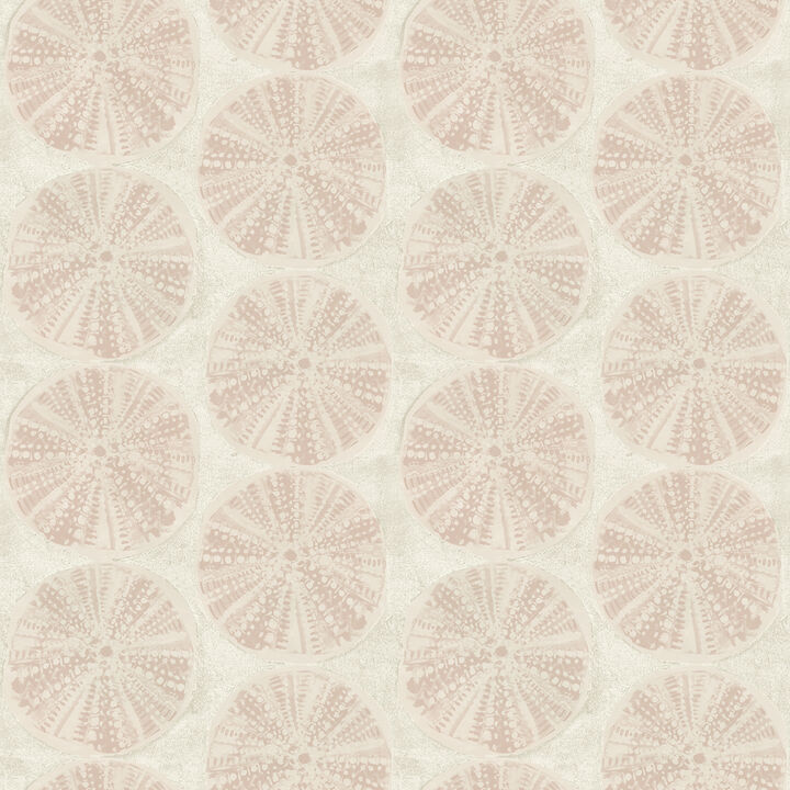 Sea Biscuit Peach Sand Dollar Wallpaper (Set of 2)