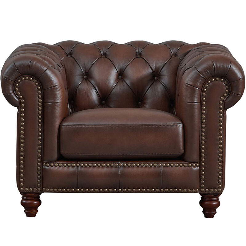 Alton Bay Top Grain Leather Chair