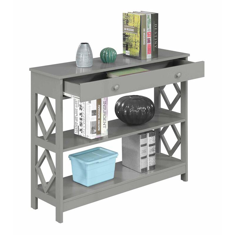 Convience Concept, Inc. Diamond 1 Drawer Console Table