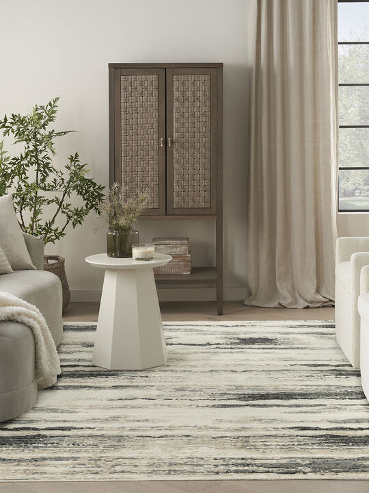 Serenity Home SRH12 Gray/Multicolor 9' x 12' Rug