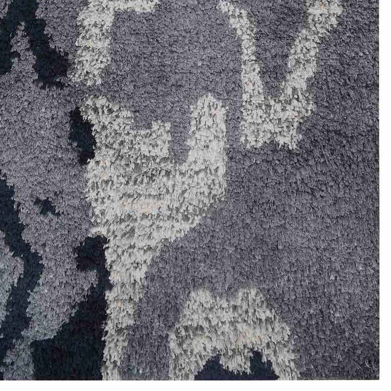 Rugsotic Carpets Hand Knotted Silk Size Area Rug Abstract Size NS3301 image number 3