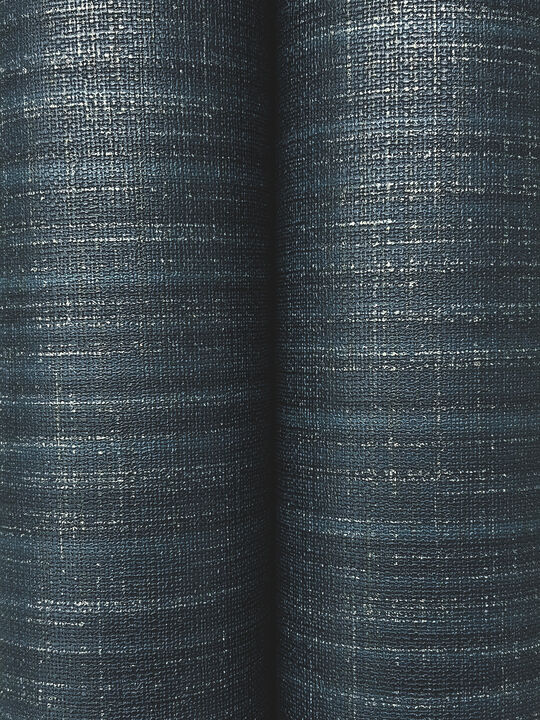 Down To Earth Indigo Striated Wallpaper