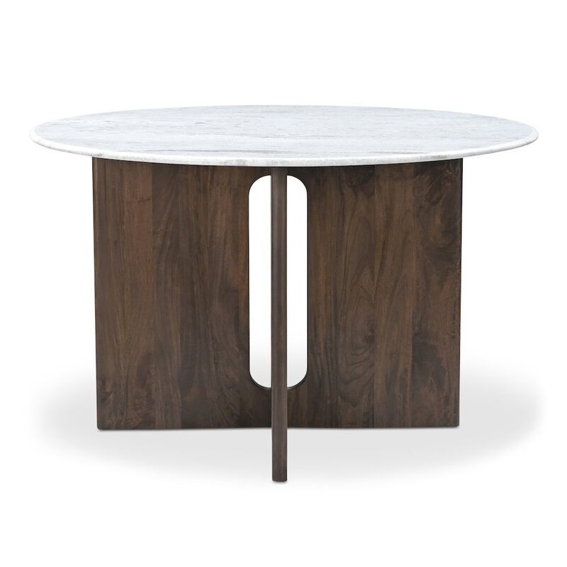 Moe's Home Collection Stanley Dining Table White Marble