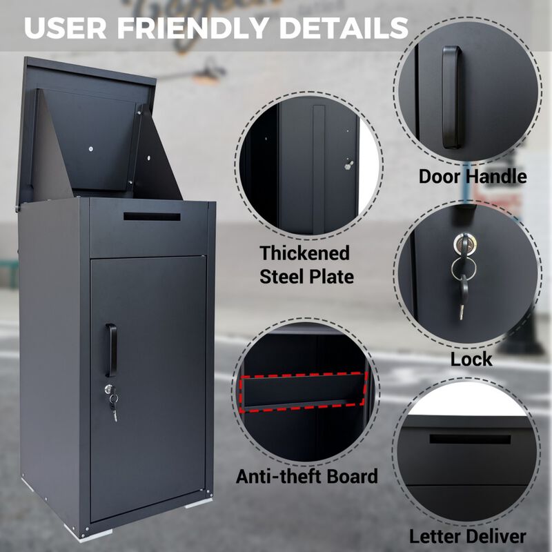 Prango Lockable Package Delivery Box image number 2