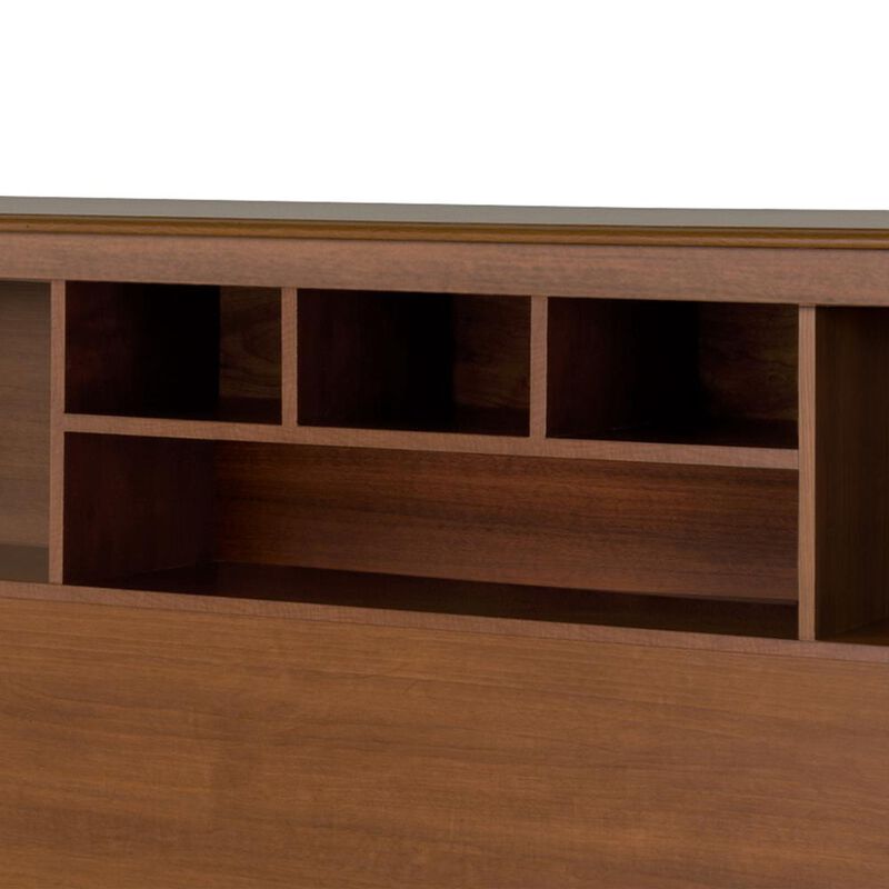 Prepac Cherry King Bookcase Headboard
