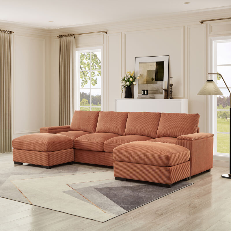Monind U-Shaped Sectional Sofa image number 1