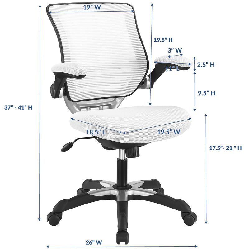 Modway Furniture - Edge Mesh Office Chair image number 5