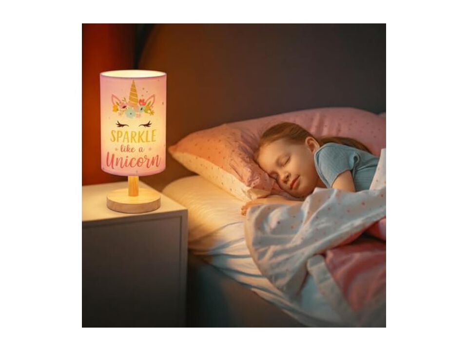 Fabric 3 Pack Table Lamps For Bedroom Nightstand Bedside