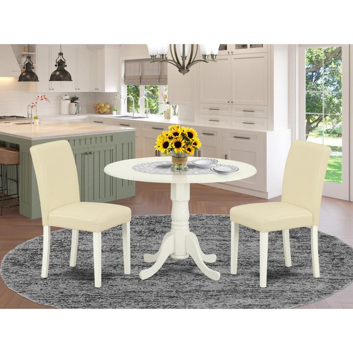 Dining Room Set Linen White