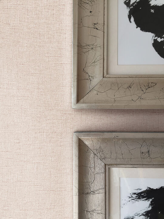 Posh Neutral Faux Fabric Wallpaper