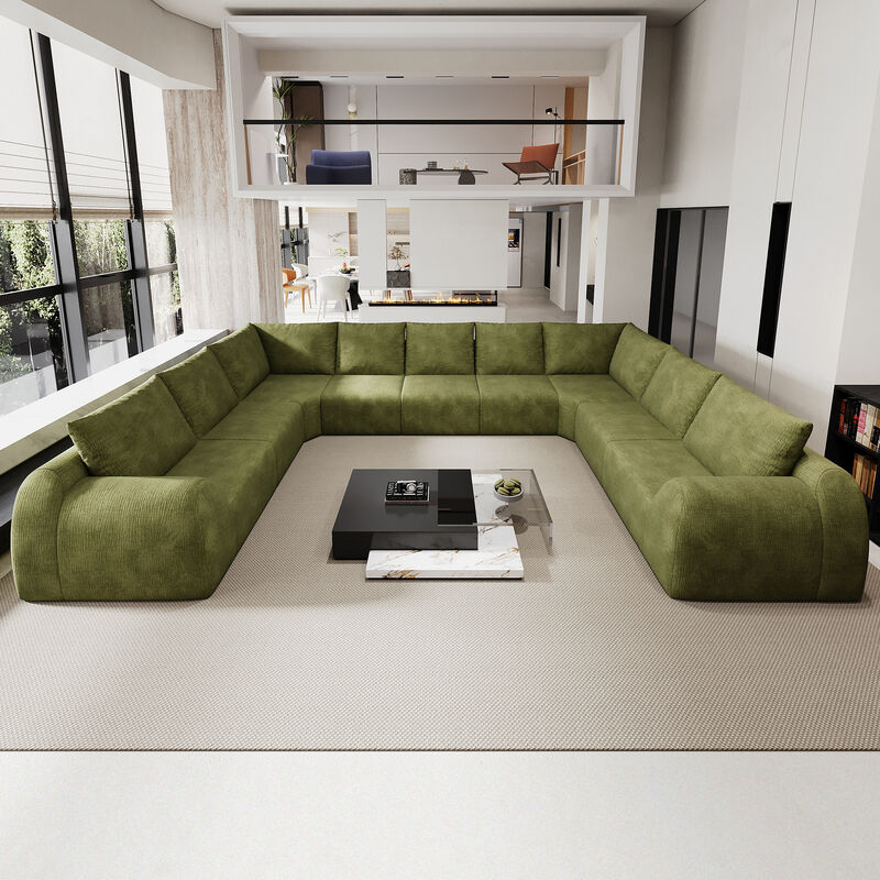 Scug Oversized U Shape Modular Sofa image number 1