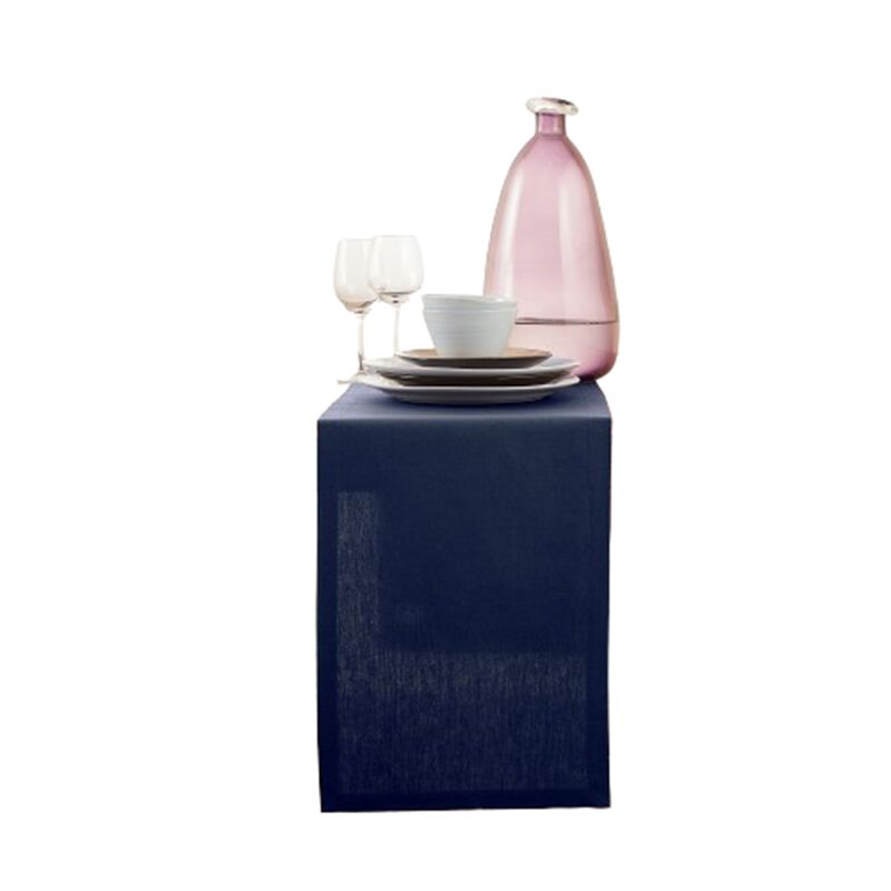 Christmas Cotton Linen Plain Table Runner - Dru, Solino Home