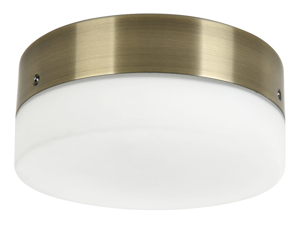 Lucci Air Climate Antique Brass Integrated LED Light Kit
