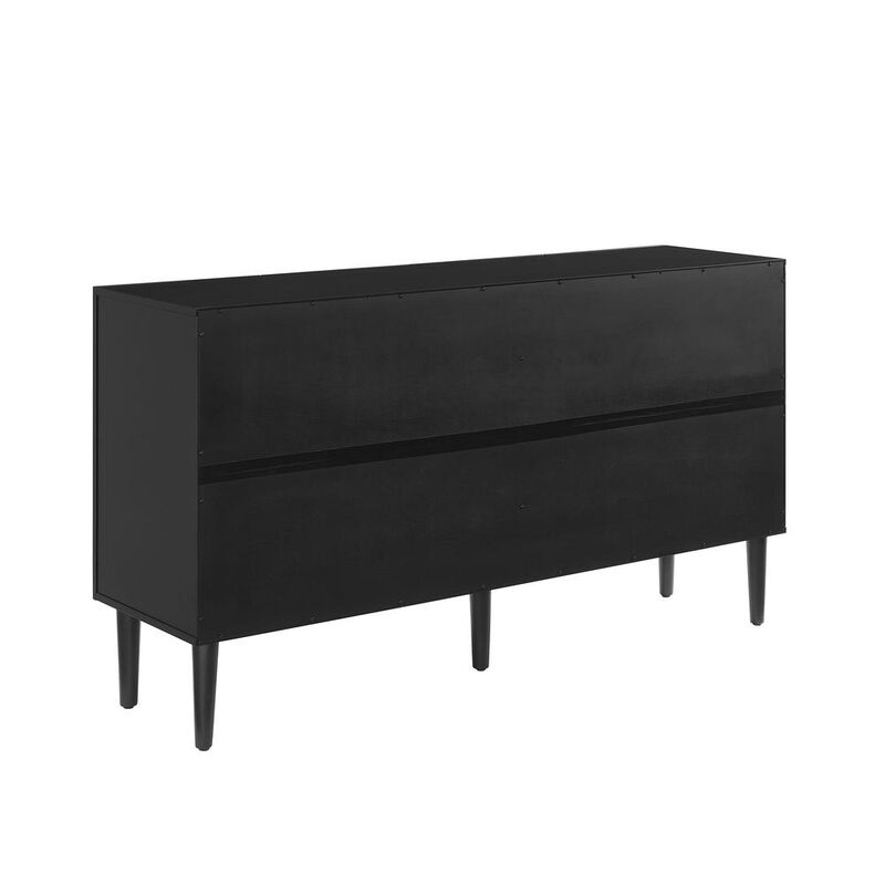 Crosley Furniture Everett Sideboard Matte Black
