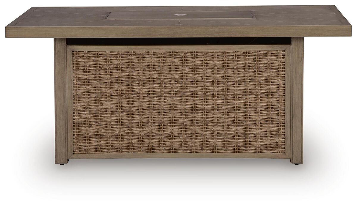 Revare Beach Outdoor Fire Pit Table