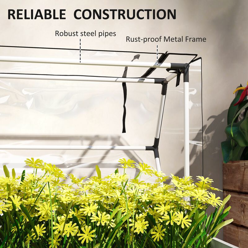 Hivvago Elevated Vegetable Planter with Drainage Hole image number 6
