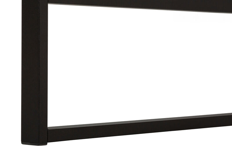 HomeRoots 49" Natural and Black Computer Desk image number 5