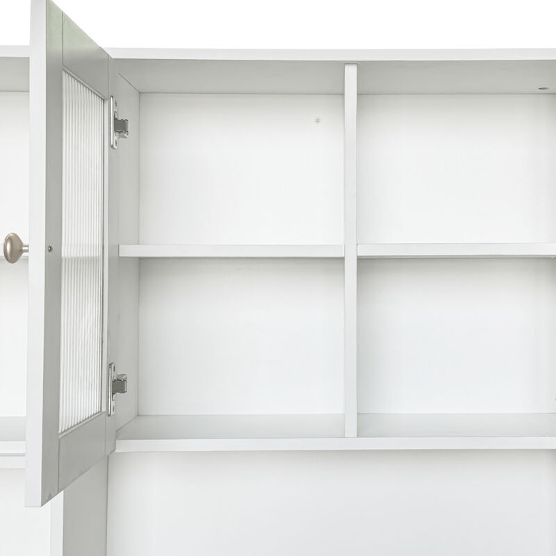 Tofrop Computer Desk with  Bookshelf image number 5