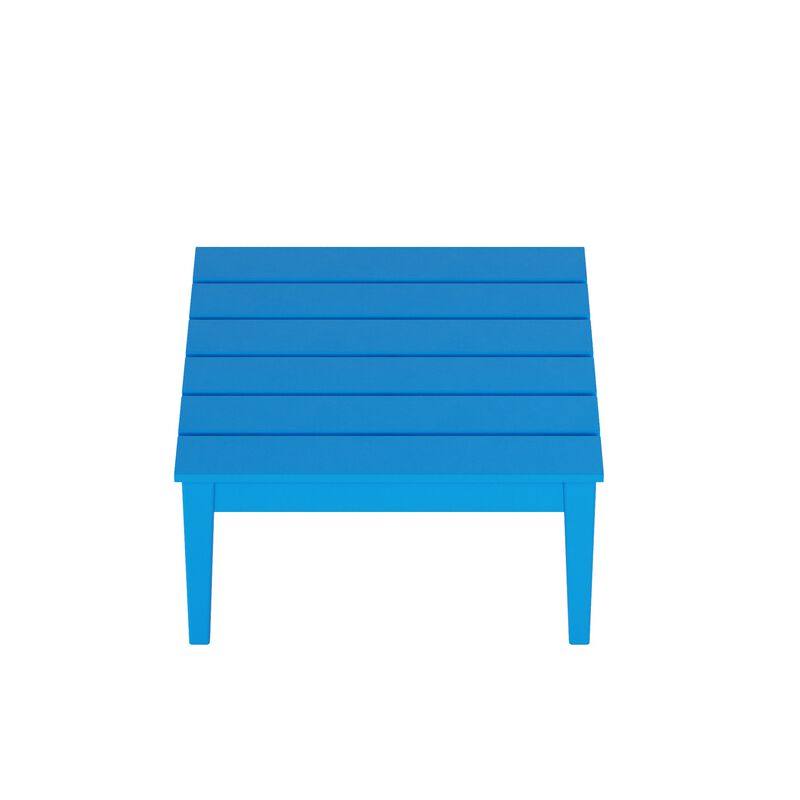 WestinTrends Outdoor Patio Modern Adirondack Conversation Table