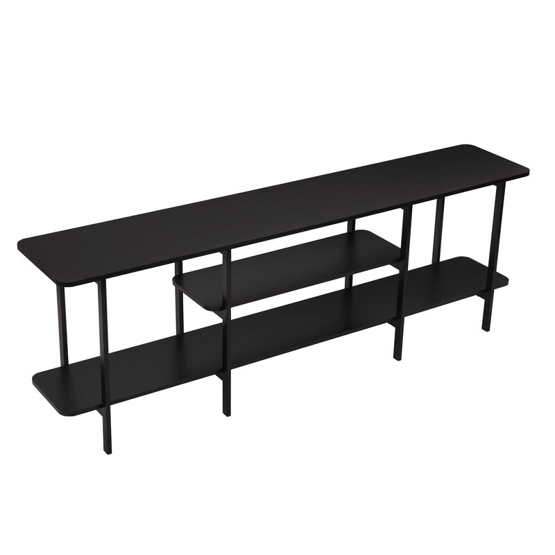 Celine Large Black Console Table