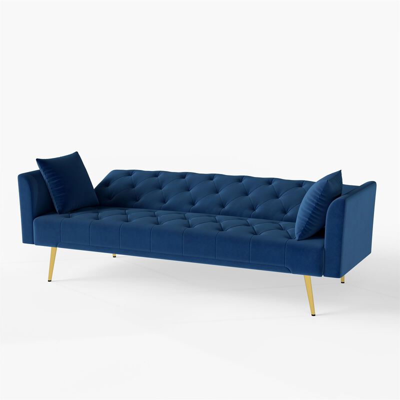Limpis 72 inch foldable sleeper sofa image number 4