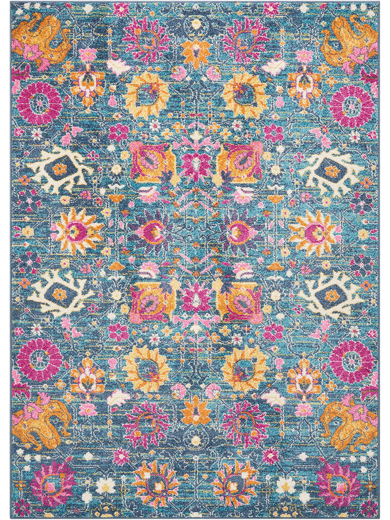 Passion PSN01 Denim 3'9" x 5'9" Rug