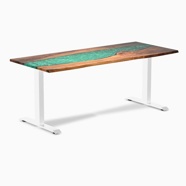 Desky Resin Hardwood Office Desk