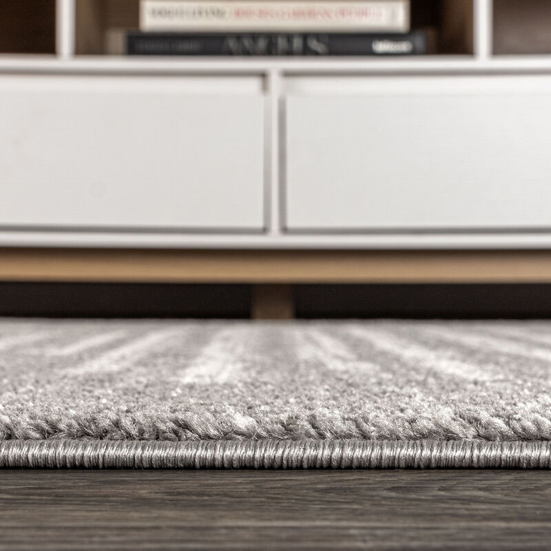 Aya Berber Stripe Geometric Area Rug