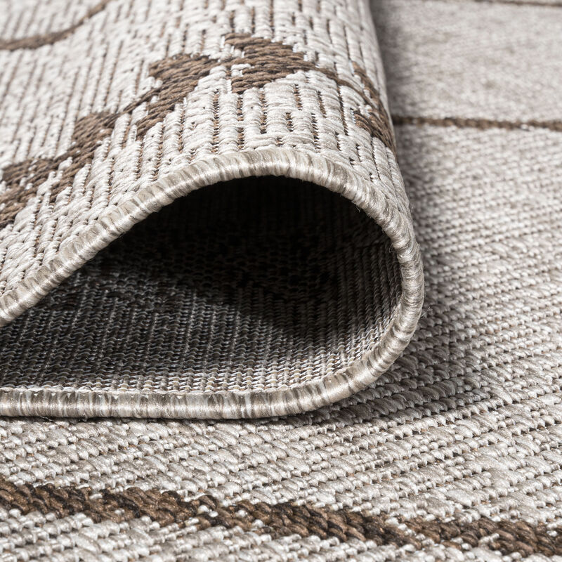 Derya Tribal Diamond Trellis Indoor/Outdoor Area Rug