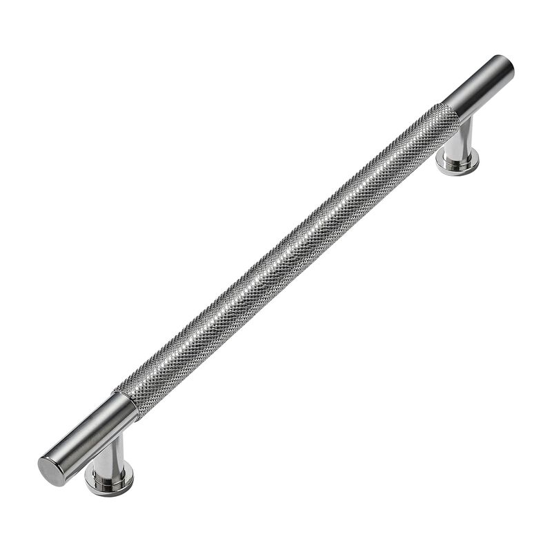 khtumeware 1 Pack 24 Inch(610mm) Soild Knurled Appliance Pulls Brushed Satin Nickel Cabinet Pulls Drawer Pulls Kitchen Hardware