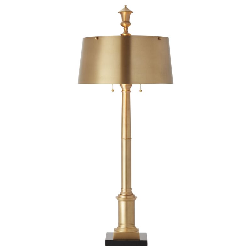 Library Lamp-Brass