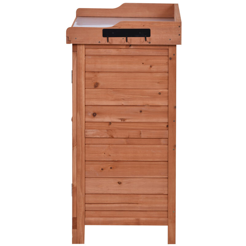 Streamdale Rustic Garden Potting Bench with Storage