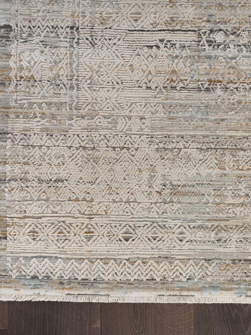 Lynx LNX06 Ivory/Multicolor 2'6" x 4'6" Rug