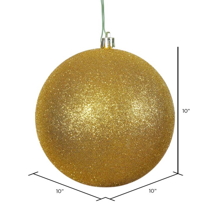 Vickerman Anti Gold Glitter Ball Drilled Cap -
