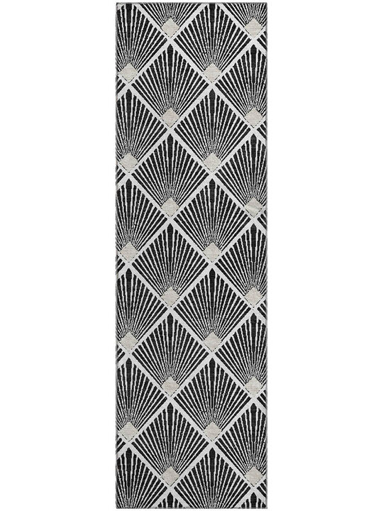 The Reserve TR9 Black 2'3" x 7'6" Rug