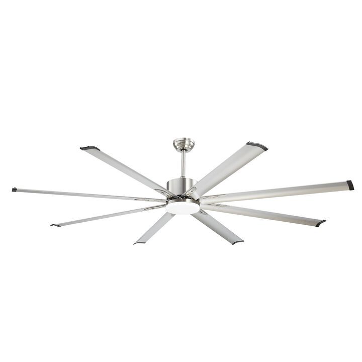 84 Inch Ceiling Fan with Light Remote 6-Speed DC Motor Flush Mount