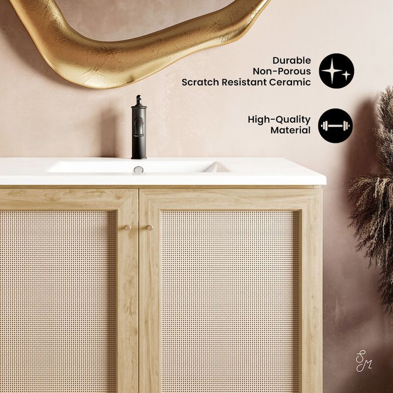 Classe 36" Freestanding Bathroom Vanity with Sink Top image number 3