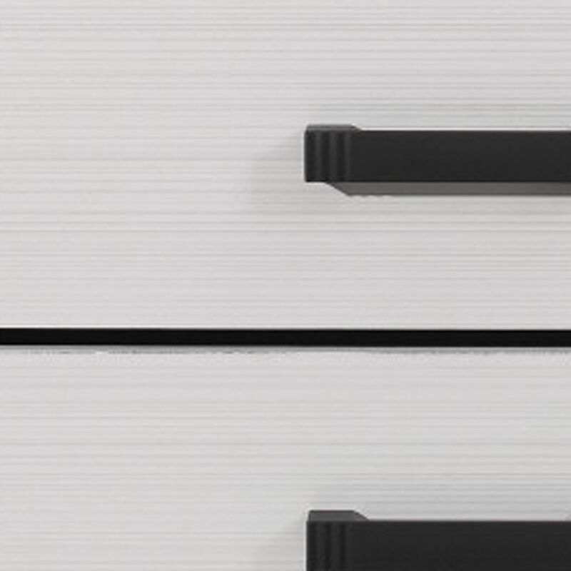 Modern Nightstand with 2 Drawers – Stylish Bedside Storage Table