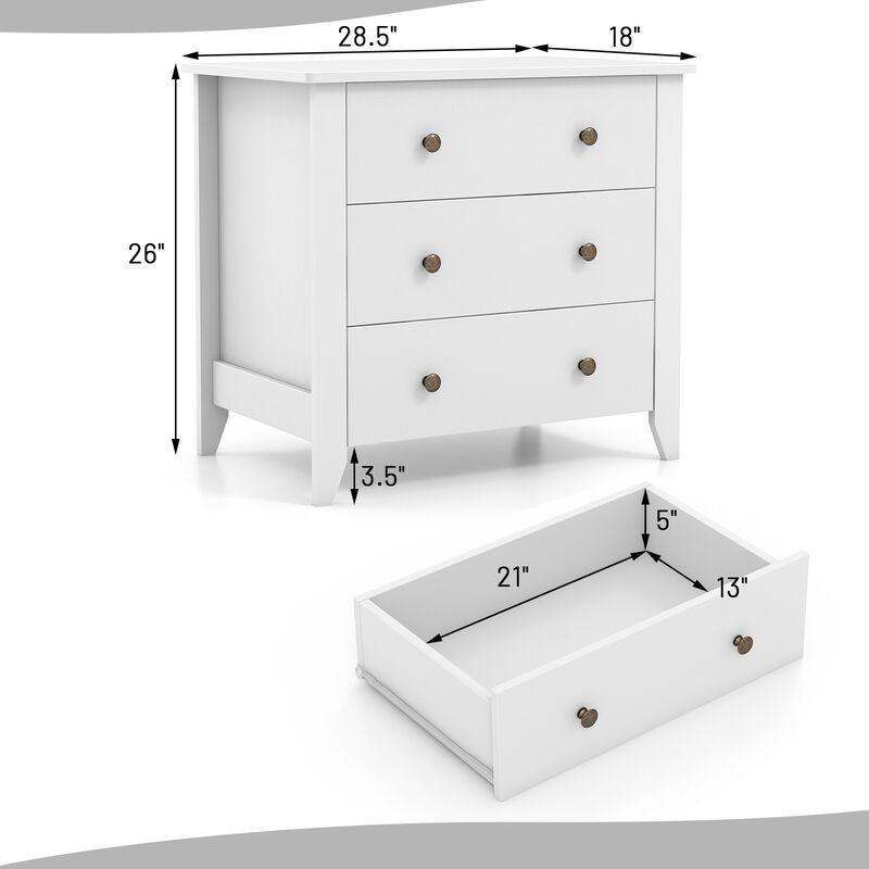 Modern 5-Drawer Dresser for Bedroom Storage and Organization